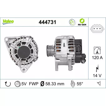 Alternateur VALEO 444731