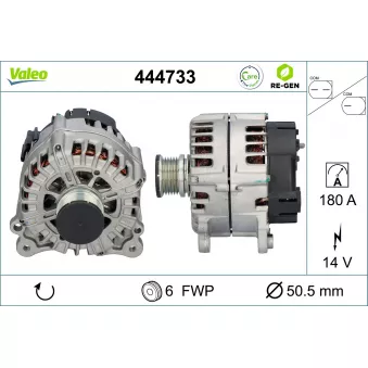 Alternateur VALEO 444733