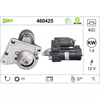 Démarreur VALEO 460425
