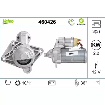 Démarreur VALEO 460426