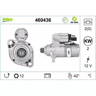 Démarreur VALEO 460436
