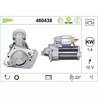 Démarreur VALEO 460438
