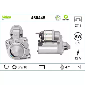 Démarreur VALEO 460445