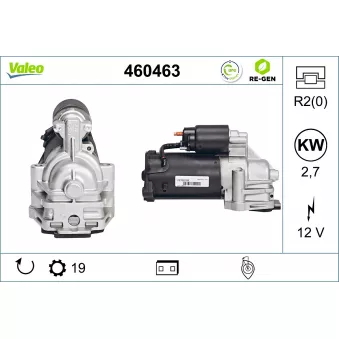 Démarreur VALEO 460463