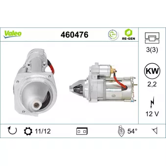 Démarreur VALEO 460476