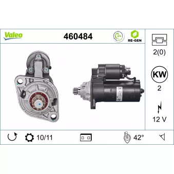 Démarreur VALEO 460484