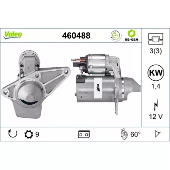 Démarreur VALEO 460488