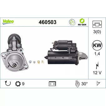 Démarreur VALEO 460503