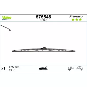 Balai d'essuie-glace VALEO 575548