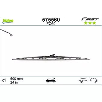 Balai d'essuie-glace VALEO 575560