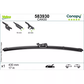 Balai d'essuie-glace VALEO 583930