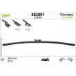 Balai d'essuie-glace VALEO 583961 - Visuel 1