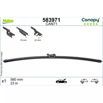 Balai d'essuie-glace VALEO 583971