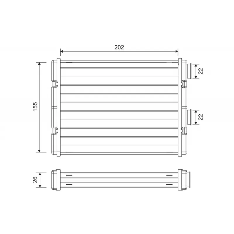 Système de chauffage VALEO 811592