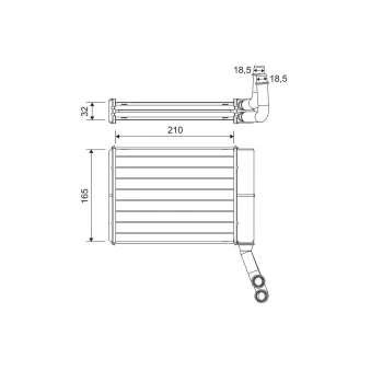 Système de chauffage VALEO 811597