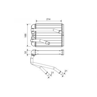 Système de chauffage VALEO 811598