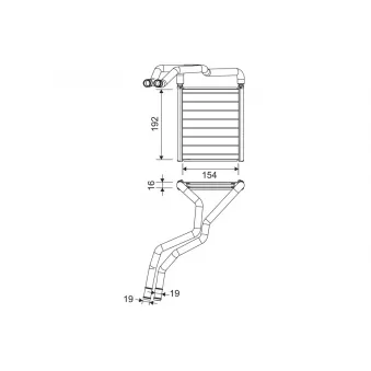 Système de chauffage VALEO 811603