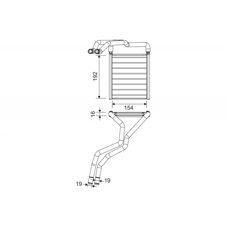 Système de chauffage VALEO 811603
