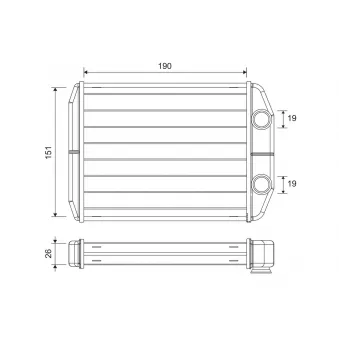 Système de chauffage VALEO 811622