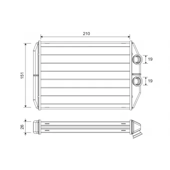 Système de chauffage VALEO 811624