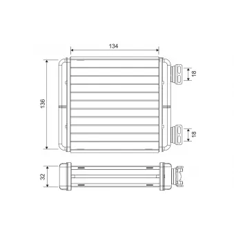 Système de chauffage VALEO 811629
