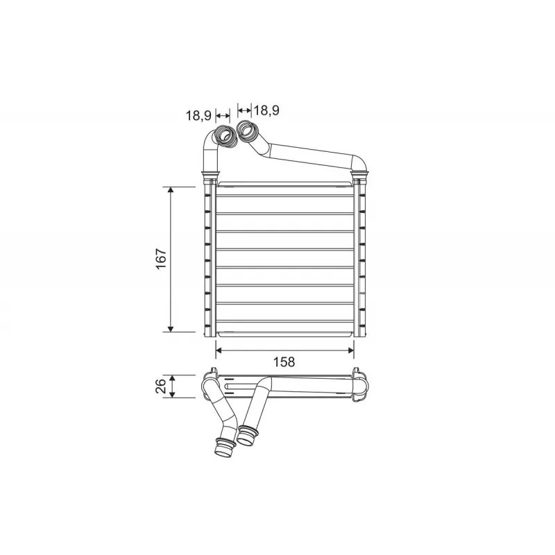 Système de chauffage VALEO 811633
