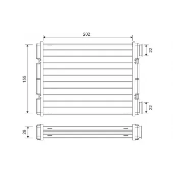 Système de chauffage VALEO 811636