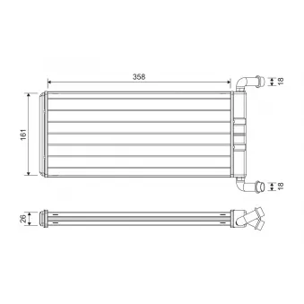 Système de chauffage VALEO 811643