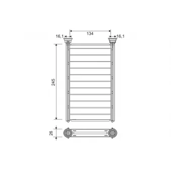 Système de chauffage VALEO 811646