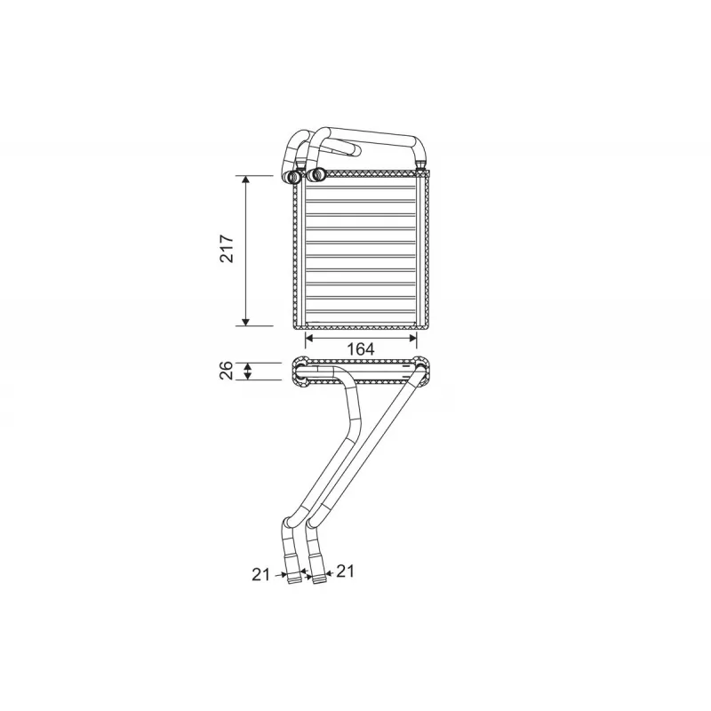 Système de chauffage VALEO 811653