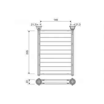 Système de chauffage VALEO 811654