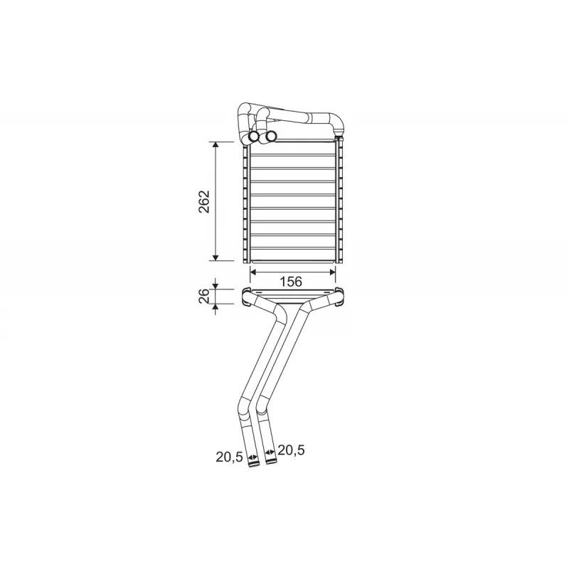 Système de chauffage VALEO 811655