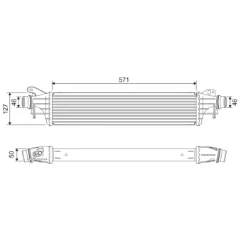 Intercooler, échangeur VALEO