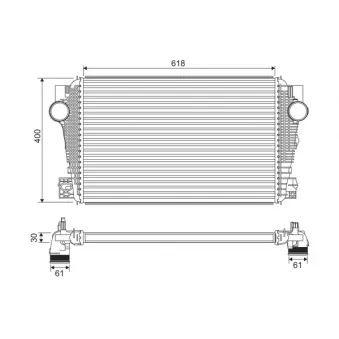 Intercooler, échangeur VALEO