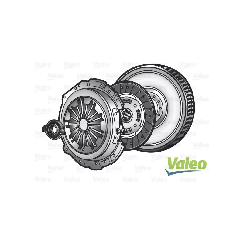Kit d'embrayage + volant moteur VALEO 835213
