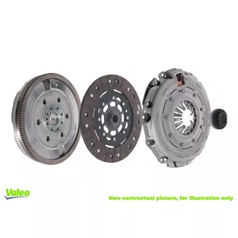 Kit d'embrayage + Volant moteur VALEO 837081