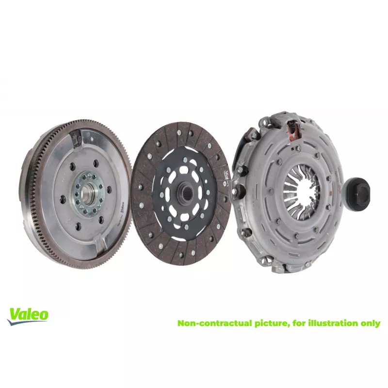 Kit d'embrayage + Volant moteur VALEO 837081