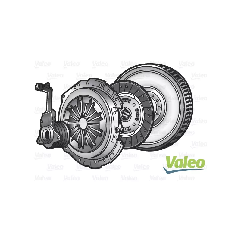 Kit d'embrayage VALEO 845166