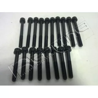 Jeu de boulons de culasse de cylindre RED-LINE