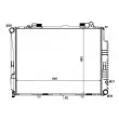 Radiateur, refroidissement du moteur NRF 58434 - Visuel 1