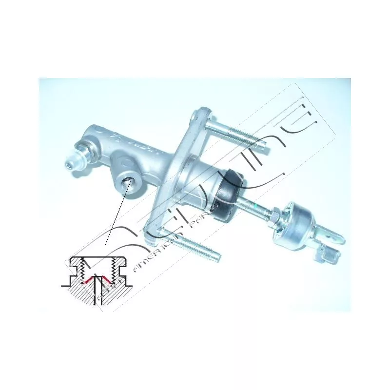 Cylindre émetteur, embrayage RED-LINE 07HO007