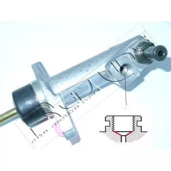 Cylindre émetteur, embrayage RED-LINE 07HY005