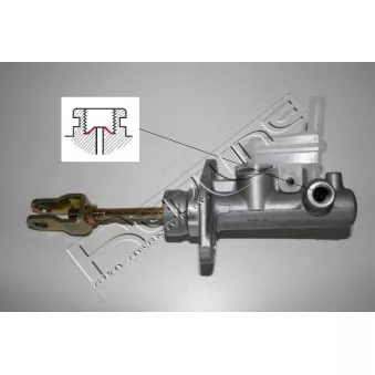 Cylindre émetteur, embrayage RED-LINE 07MI001