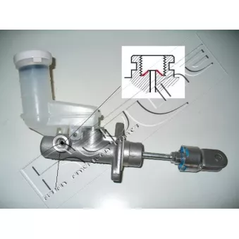 Cylindre émetteur, embrayage RED-LINE 07MI020