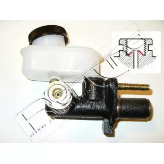 Cylindre émetteur, embrayage RED-LINE 07MZ007