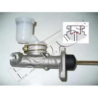 Cylindre émetteur, embrayage RED-LINE 07NI010