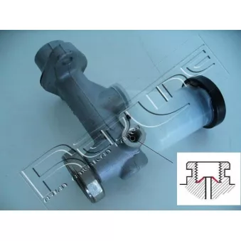 Cylindre émetteur, embrayage RED-LINE 07NI013