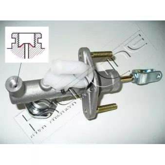 Cylindre émetteur, embrayage RED-LINE 07NI019