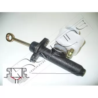 Cylindre émetteur, embrayage RED-LINE 07RV002