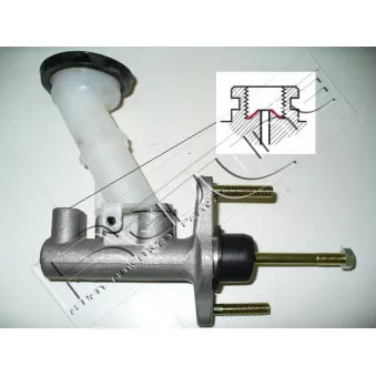 Cylindre émetteur, embrayage RED-LINE 07TO015